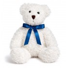 12" Snowy Bear with Bow 12" Snowy Bear with Bow