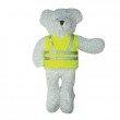 12" Snowy Bear with Reflective Jacket