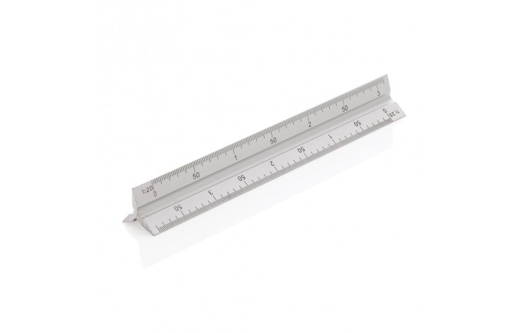 15cm Aluminium Triangular Ruler