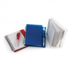 A6 Plastic Notebook with Pen A6 Plastic Notebook with Pen