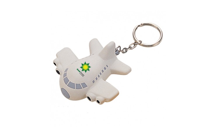 Aeroplane Keyring Stress Toy