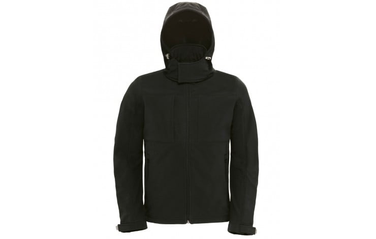 B&C Men's Hooded Softshell Jacket