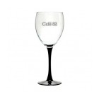 Black Stemmed Wine Glass Black Stemmed Wine Glass