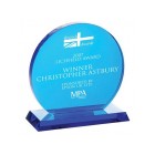 Blue Crystal Round Award