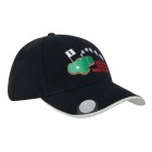 Brushed Heavy Cotton-Magnetic Ball Marker on Peak