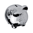 Chrome Piggy Bank