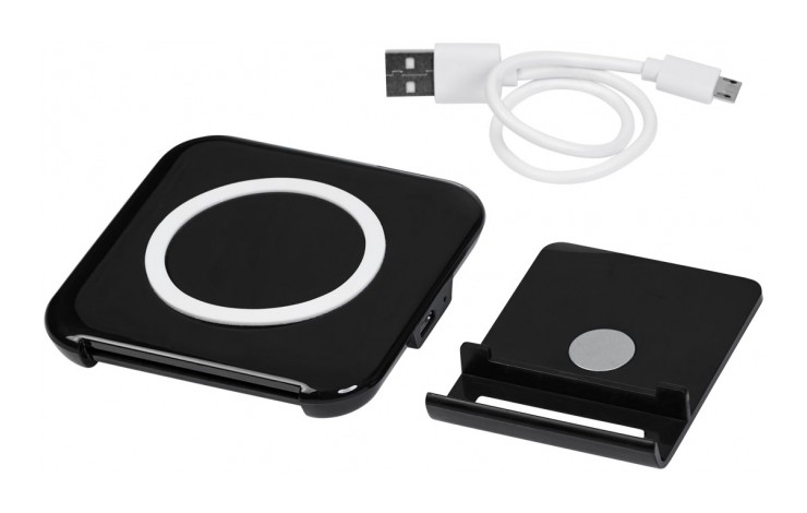 Compact Wireless Charger and Stand