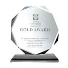Chunky Crystal Octagon Award