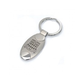 Delta Oval Keyring