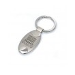 Delta Oval Keyring