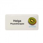 Domed Metal Name Badge