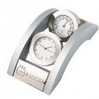 Double Display & Thermometer Clock