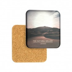 Full Colour Square Metal Coaster
