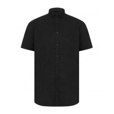 Henbury Modern Short Sleeve Oxford Shirt