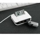 Hub with Pop-Up Clock