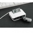 Hub with Pop-Up Clock