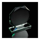 Jade Glass Octagonal Award