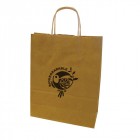 Kraft paper bag with Twisted paper handle Kraft paper bag with Twisted paper handle