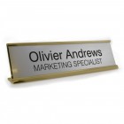 Large Desk Name Plate