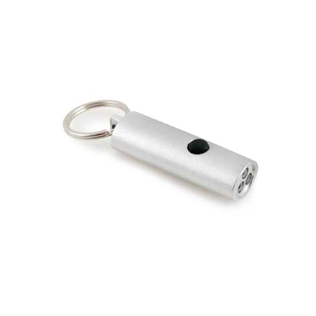 Promotional LED Torch Keyring, Personalised by MoJo Promotions