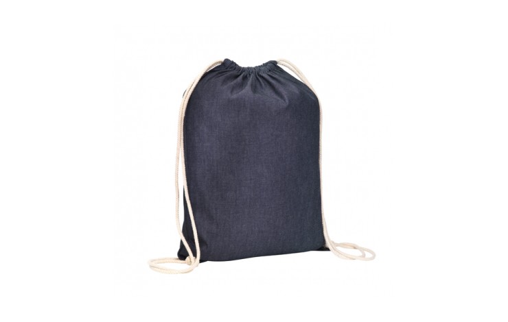 Moorgate Denim Drawstring Bag