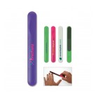 Nail File in Clear Sleeve.