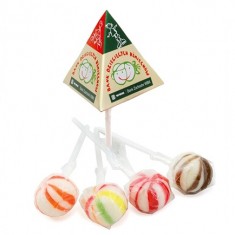 Pyramid Ball Shaped Lollipops