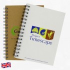 Recycled Card Cover Notepads - A5
