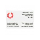 Recycled Drinks Bottle Business Cards