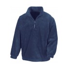 Result Unlined Active Quarter Zip Fleece Top 