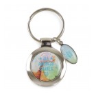 Round Domed Keyring Round Domed Keyring