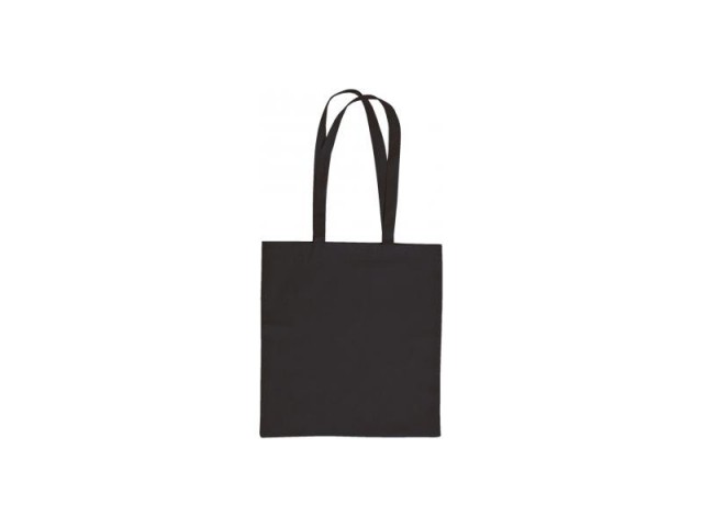 Sandgate 7oz Black Cotton Canvas Tote Bag