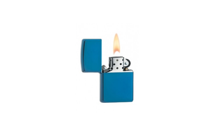 Sapphire Zippo Lighter