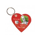 Shaped Foam backed Keyrings