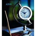 Silver Plated Gyroscope Clock Silver Plated Gyroscope Clock