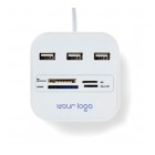 USB Hub and Card Reader Podium
