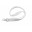 Velcro Lanyard White MP14819
