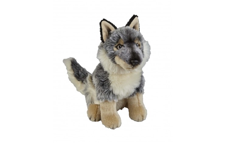Wolf Soft Toy with Scarf
