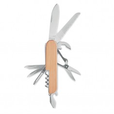 Wooden Pocket Knife and Multitool