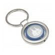 Zebra Spinning Keyring