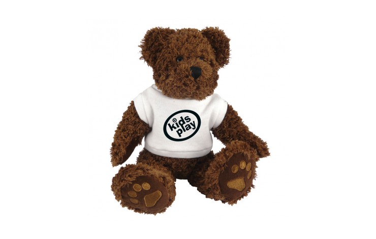 10 inch Charlie Bear and T Shirt