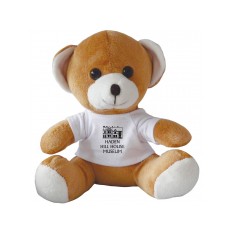 10 inch Jay Jay Bear with White T Shirt