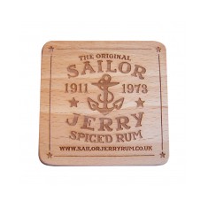 10cm Wood Coaster