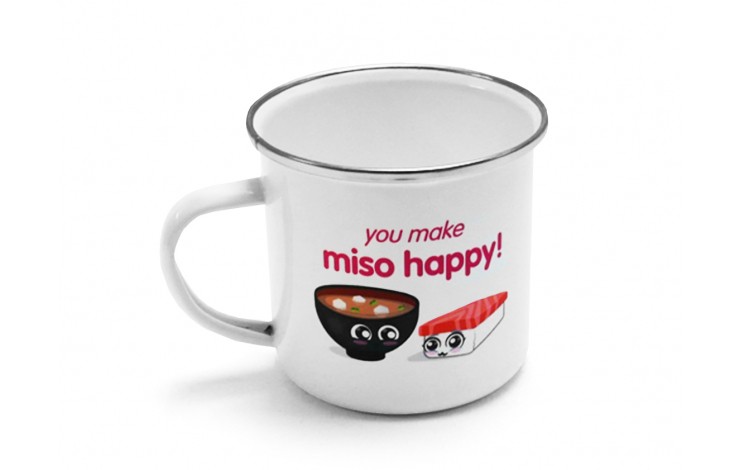 11oz Full Colour Enamel Mug