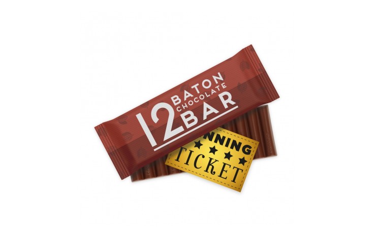 12 Baton Chocolate Bar
