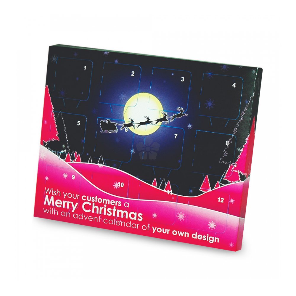 Promotional 12 Days of Christmas Advent Calendar, Personalised by MoJo ...