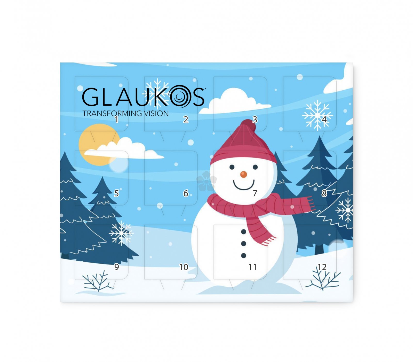 Promotional 12 Days of Christmas Advent Calendar Personalised by MoJo