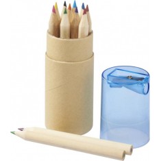 12 Pencil Crayon Tube