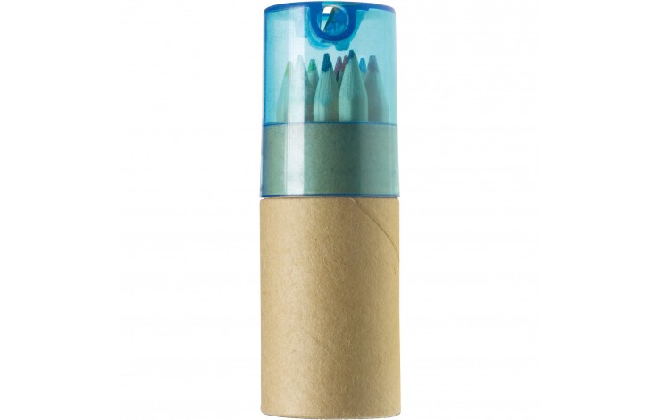 12 Pencil Crayon Tube