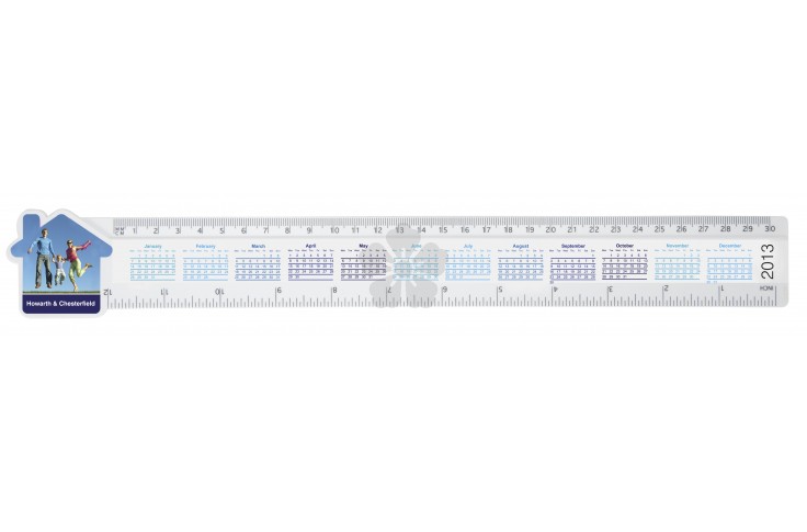 promotional 12 shaped ruler personalised by mojo promotions